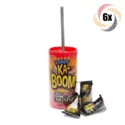 6x Packs Foreign Candy Kandy Ka-Boom Sour Cherry Popping Explosion Candy | .56oz