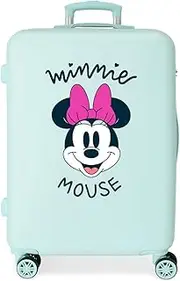 [Disney] Minnie Teen Kabinentrolley, Blue, Medium Suitcases