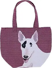 Marushin 0765006000 Mini Bag, Wonderful Piece, Life, Bull Terrier, Dog, Animal, Work, School, Lunch Box, Present, Gift, Birthday, Small Item, Ladies, Cute