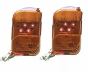 2Pcs Universal Cloning Remote Control Key Fob for Car Garage Door Gate 433.92mhz