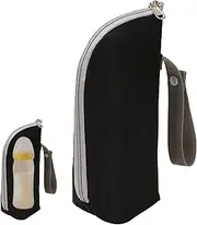 Kids Bottle Warmer Bag - Insulated Breastmilk Cooler Bag Thermal Bottle Bag,Kids Bottle Holder Insulation Pouch, Travel Kids -Bottle Carrier Strap for Milk Drinks