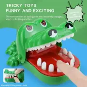 Crocodile Teeth Toys for Kids Alligator Biting Finger Dentist Games. Funny Prank