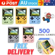 Built-in 500 Classic Games Gameboy Handheld Retro Video Game Console Kids Gifts