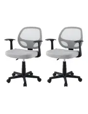 [Artiss] Mesh Office Chair Computer Chairs in Grey