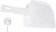 MOKKHNB 1Set Ice Scoop with Holder for Home Hotel and Restaurant Use Ice Scooper for Efficient Beverage Preparation for Ice Makers and Quick Retrieval