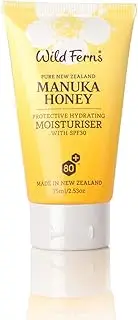 Wild Ferns Manuka Honey Protective Hydrating Moisturiser SPF15, 75ml, Pack of 1