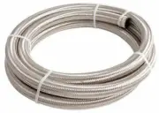 Aeroflow SS Braided Hose -6AN 4.5 Metre Length Clamshell Pack AF100-06-4.5M
