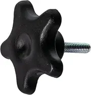 Carbatec Large Star Knob 1/4" External Thread - Pk4