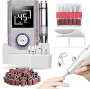 Advanced Electric Nail Drill 45000RPM, Professional Cordless Nail Drill Kit, Rechargeable Nail File Electric for Acrylic Nails – Portable Nail Grinder for Salon & Home Use