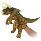 Hansa Triceratops Dinosaur Puppet Animal Soft Plush Toy 43cm **FREE DELIVERY**