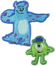 Minoda Monsters University Study Emblem Small MU Sally and Mike Small D01.Y03.5.2.