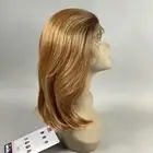 Perfect Hairline Tianna Straight #DR4/Golden Amber Brown Synthetic Lace Wig