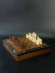 Chess Set, Chess Board, Chess Set,Wood Chess Set,Checkers, DirectStore, IN STOCK