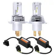 Cosmoblaze H4 55W Car LED Headlight Kit 360 Degrees 8400LM ZES Chip 12V Hi-Lo Beam Canbus