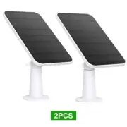 Solar Panel For Eufy Eufycam Cam E/2C/E/2 Spotlight Camera Wall Mount 3M Cable