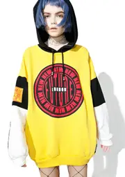 [NEW FTR LDN] Stamp Logo Hooded Sweatshirt