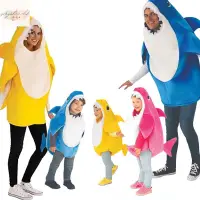 在飛比找樂天市場購物網優惠-兒童萬聖節表演服裝海底總動員鯊魚衣服