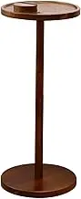 Wood Side Table Coffee End Table Living Room Coffee Table Drink Table Bedside Table for Bedroom Living Room Small Place Dorm