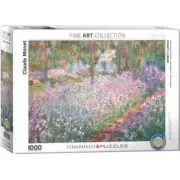Monet's Garden - Monet - Fine Art Collection (1000pc) Eurographics