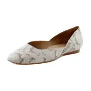 Naturalizer Cody Women's Casual White Snake Pattern Leather