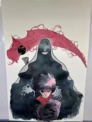 Grim 4 Original Cover Art Morgan Beem