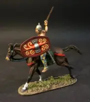 Gaul Cavalry Charging with Raised Sword AERCAV-07A John Jenkins Designs Model