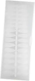 Ipetboom Ultra-thin Nail Tips for Women Curve Short Square Press on Nails Full Cover Nail Art Set