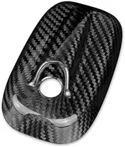 ATATNK Dry Carbon Fiber Compatible for Mini Cooper F55 F56 2013-2020 Accessories Car Roof Shark Fin Antenna Signal Aerials Cover