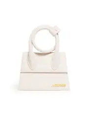 Jacquemus Le Chiquito Noeud in Light Greige