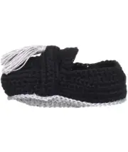 Jefferies Socks Baby-Boys Newborn Tassel Bootie Newborn, Black