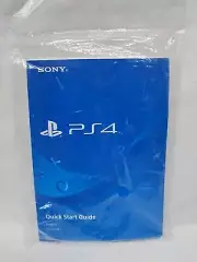 Sony PS4 PlayStation 4 Quick Start Quick