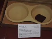 The Pampered Chef Microwave Stoneware Egg Cooker 1372 New In Box