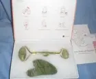 NEW Baimei Natural Material Icy Me Jade Roller And Gua Sha