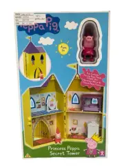 Peppa Pig's Princess Peppa's Secret Tower with Princess Peppa Gigure Ages 3+