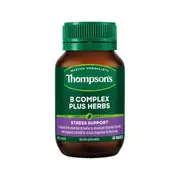 Thompson's B Complex Plus Herbs 60 Tablets