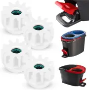 4Pcs Spin Mop Replacement Parts, Spin Mop Bucket Clutch Bearing Gear Sprockets R