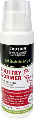 Bainbridge Poultry Wormer, 125 Ml