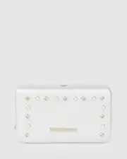 Silver Eve Crystal Wallet