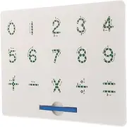 Magnetic Number Board Educational Math Writing Board for Interactive Learning Portable and Engaging Design for Motor Skills Development and Fun Activities