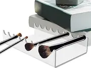 GkgWuxf Makeup Brushes Organizer | Acrylic Makeup Brushes Display Stand - Paintbrushes Organizer For Vanity, Table, Counter, Bedroom, Shelf