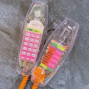 Target Hyde & EEK! Creepy Translucent Plastic Phone W/ Light & Sound Halloween