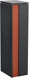 Camden Large Parcel + Mail Charcoal Merbau Pillar