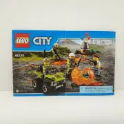 Lego 60120 - Instuctions Only - City Volcano Starter Set