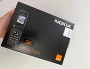 Nokia Orange 6086 WiFi FM Radio GSM 2G Quadband Flip Clamshell Cell Phone Mobile