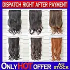 22" - 24" Clip in Hair Extension Hair Piece Semi Wave Sexy Brown Blonde