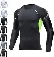 [Generic] Vitrumite Compression Shirt, Vitrumite Shirt, Quick-Drying Breathable Slim, Men's Quick-Drying Sports Top