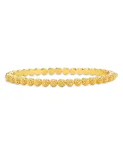 Capucine De Wulf Berry Eternity Bangle Bracelet in 18K Gold Plated