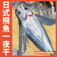 在飛比找蝦皮購物優惠-【鮮煮義美食街】日式飛魚一夜干300/尾