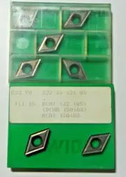 10 PIECES of WIDIA DCMT 432 TTI-15 Cermet Inserts 449SO