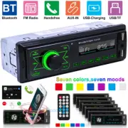 MP3 Player Bluetooth Car Stereo Radio Audio AUX-IN FM Receiver USB TF In-Dash